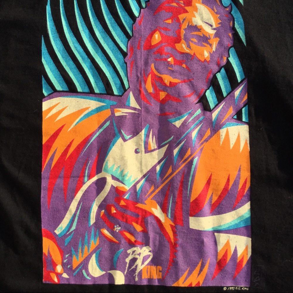 🔥🔥Vintage 1993 BB King Blues Festival Tee